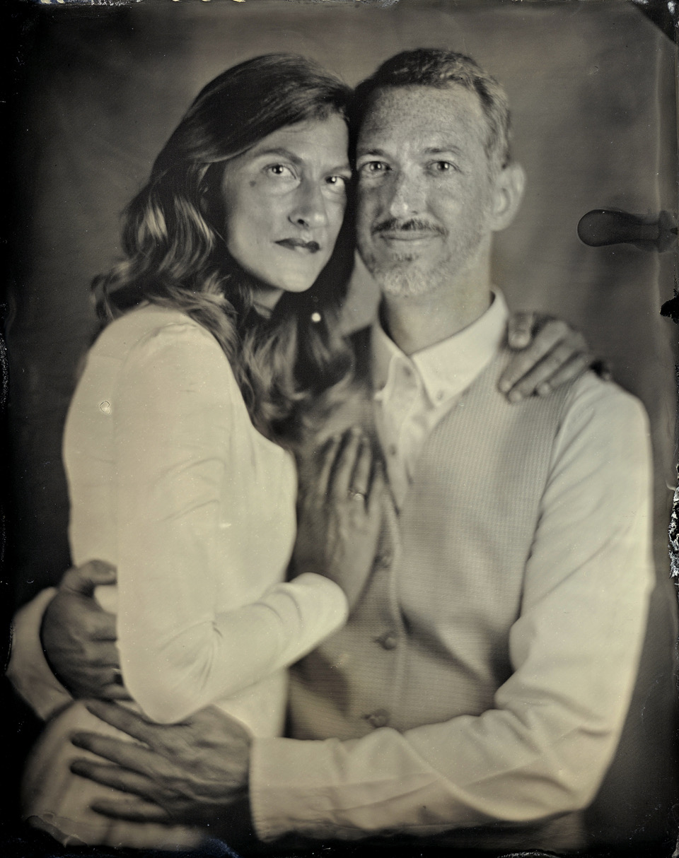Portrait des mariés Genell et Laurent  